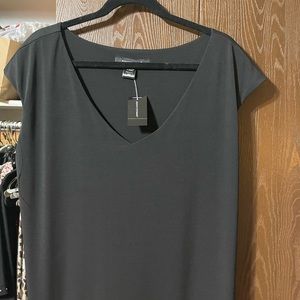 Beautiful black sleeveless car wash dress.